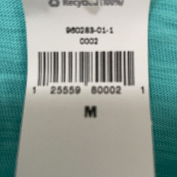 NWT GAP teal/aqua tee shirt dress size Medium - Picture 6 of 6